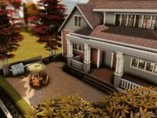 Sims 4 Mod: Cozy Autumnal House No CC (Image #6)