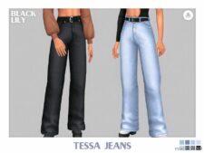 Tessa Jeans for Sims 4