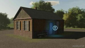 FS22 Placeable Mod: Small Polish Wooden House (Image #3)