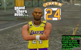 Kobe Bryant [Add-On PED] for Grand Theft Auto V