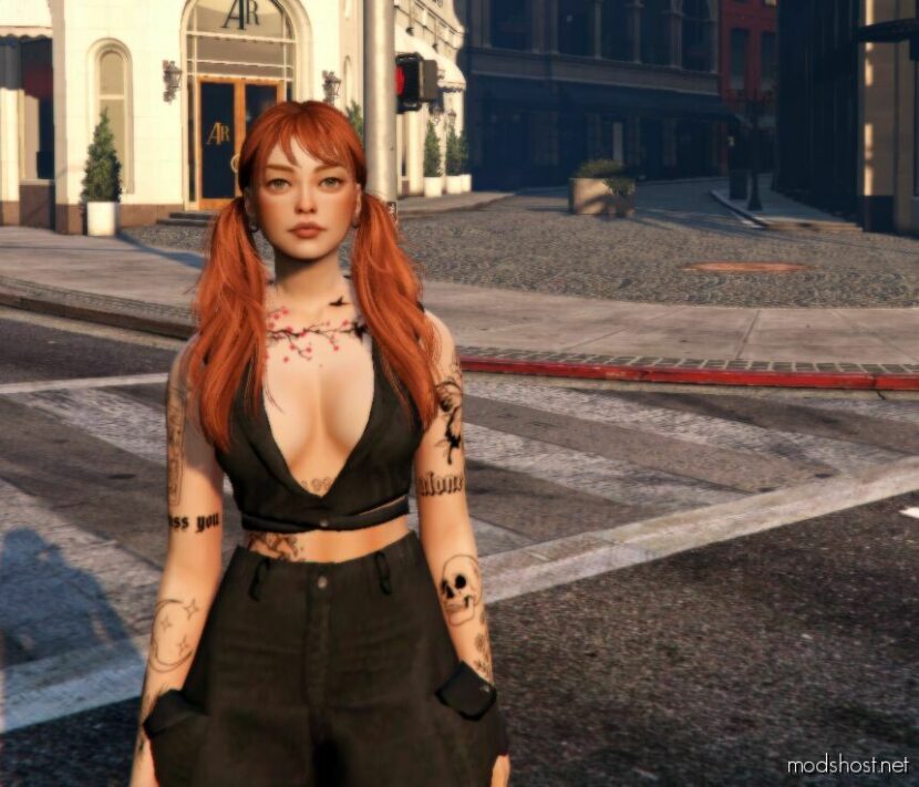 GTA 5 Player Mod: Clarice Add-On PED V4.0 (Featured)