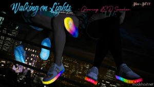 Walking ON Lights – LED Sneaker For MP Male & MP Female for Grand Theft Auto V