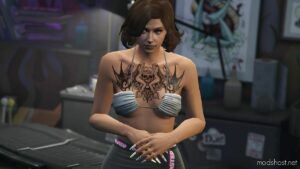 “Devil Sign” Tattoo For Female & Male for Grand Theft Auto V