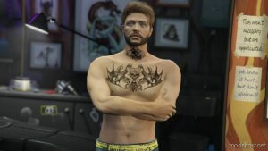 GTA 5 Player Mod: “Devil Sign” Tattoo For Female & Male (Image #2)