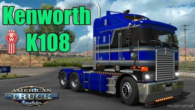 Kenworth K108 [Jekich1 Edit] + Interior V3.1 [1.48] for American Truck Simulator