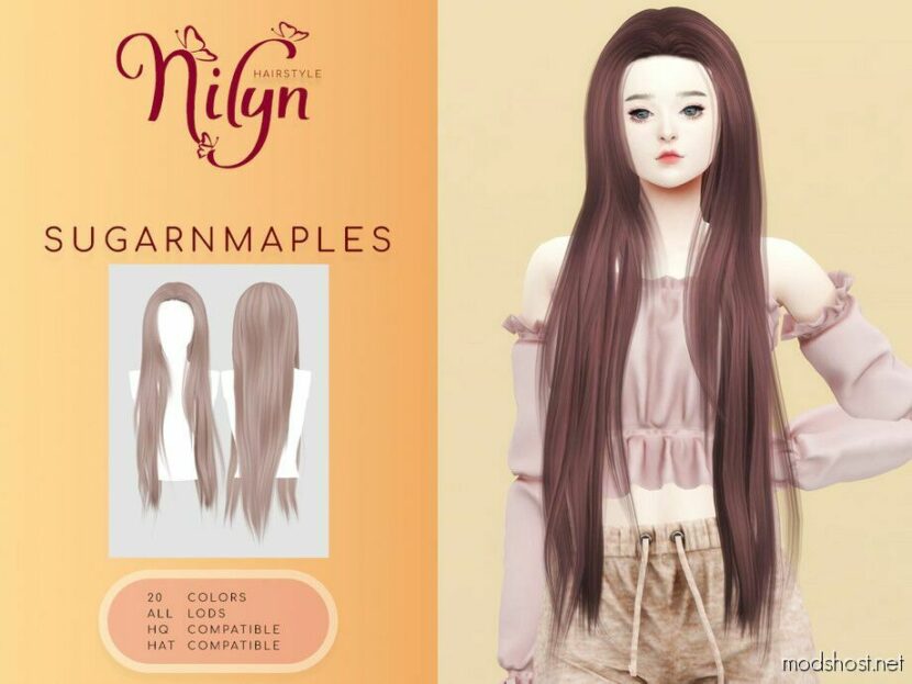 Sugar Maples Hair for Sims 4