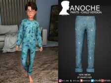 Sims 4 Adult Clothes Mod: Anoche SET (Image #2)