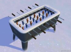 Sims 4 Object Mod: Flippity Flop Foosball Table (Image #2)