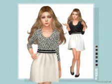 Myriam Dress for Sims 4