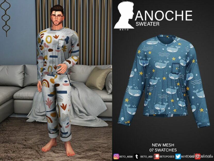 Anoche SET for Sims 4