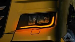 MAN TGX 2020 Animated Blinkers Orange DRL V1.1 [1.48.5] for Euro Truck Simulator 2