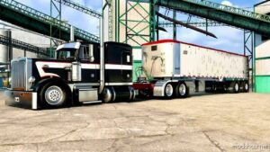 East Genesis Frameless Dump Trailer [1.48] for American Truck Simulator