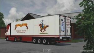 ETS2 Volvo Truck Mod: FH5 + Trailer Frank DE Ridder V2.0 1.48 (Image #2)