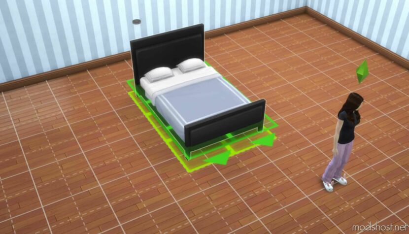 Clip-Able Separated Vintage Glamor Beds And BED Frames for Sims 4