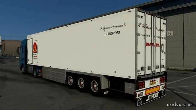 Lamberet P.bjarne Andersen Custom Trailer [1.48.5] for Euro Truck Simulator 2