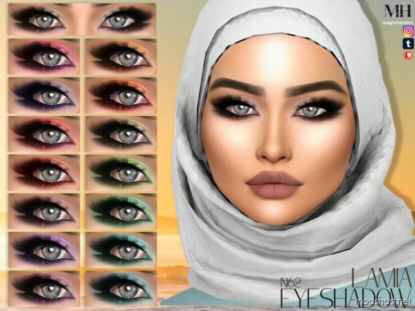 Lamia Eyeshadow N62 for Sims 4