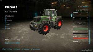 FS22 Fendt Tractor Mod: 900 TMS Edit V1.7 (Image #6)