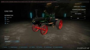 Case IH 1919 Steam Tractor Beta for Farming Simulator 22