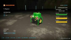 FS22 Amazone Implement Mod: Tpack-U V1.1 (Image #2)