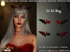Halloween 2023 – Evil BAT Wings for Sims 4