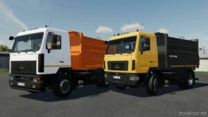 FS22 Truck Mod: MAZ 555026 V1.0.0.1 (Image #4)