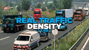 REAL TRAFFIC DENSITY 2.1 [1.48] for Euro Truck Simulator 2