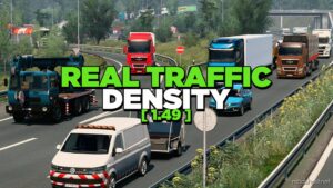 REAL TRAFFIC DENSITY 2.2 [1.49] for Euro Truck Simulator 2
