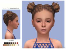 Zaketa Hairstyle For Child for Sims 4