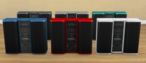 Sims 4 Object Mod: Stereo System (Image #3)