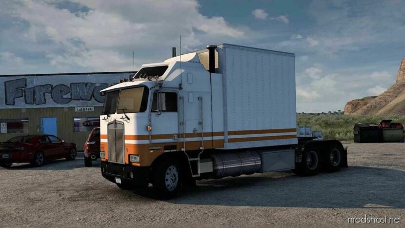 Kenworth K100-E Drom Addon [1.48] for American Truck Simulator