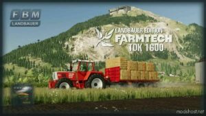 FS22 Trailer Mod: TDK 1600 LE V1.0.5 (Image #3)