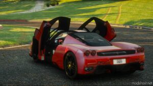 GTA 5 Ferrari Vehicle Mod: 2002 Ferrari Enzo Add-On | Tuning V1.1 (Image #4)