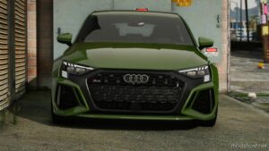 GTA 5 Audi Vehicle Mod: RS3 Sportback 2022 Add-On | Tuning | Template (Image #2)