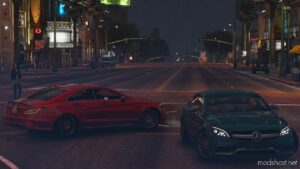 GTA 5 Mercedes-Benz Vehicle Mod: 2015 Mercedes-Benz Cls63S AMG Add-On V1.2 (Image #3)