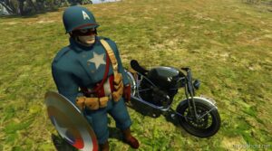 Captain America WW1 [Addon PED] for Grand Theft Auto V