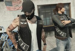 GTA 5 Player Mod: Lost MC Kuttes For MP Male/Female EUP / Fivem (Featured)