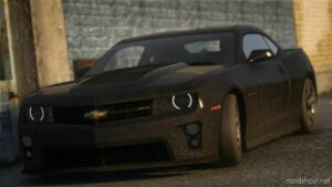 GTA 5 Chevrolet Vehicle Mod: 2012 Camaro ZL1 Add-On / Fivem | Template | Lods V1.1 (Image #3)