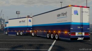 GTA 5 Vehicle Mod: Dolly + Trailer Scania R650 VAN Herk ELS (Image #3)