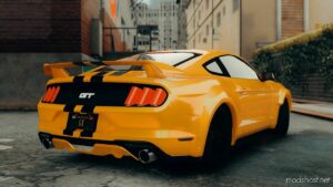 GTA 5 Ford Vehicle Mod: 2015 Ford Mustang Add-On | Template | Tuning V1.1 (Image #4)