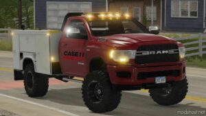 FS22 Dodge Car Mod: RAM 3500 Service Truck V4.0.0.1 (Featured)