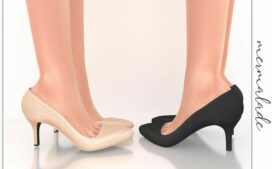 Medium Heel Stiletto S254 for Sims 4
