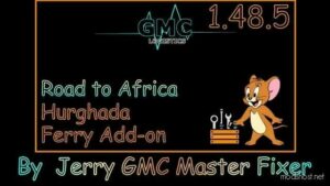 Road To Africa Hurghada Ferry Add-On [1.48.5] for Euro Truck Simulator 2