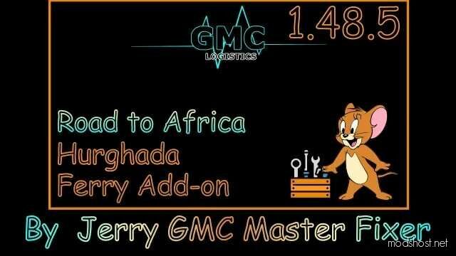 Road To Africa Hurghada Ferry Add-On [1.48.5] for Euro Truck Simulator 2