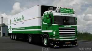 Scania 4 Series 164 480 & Trailer Paul Imming [1.48.5] for Euro Truck Simulator 2