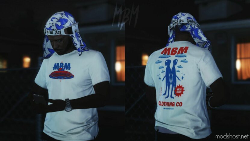 MBM – Lore Friendly Tshirts (MP Male – 16 Textures) for Grand Theft Auto V