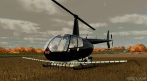 Robinson R44 With Sprayer for Farming Simulator 22