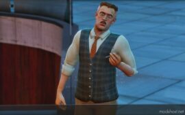 GTA 5 Player Mod: Spiderman 3 Game | Jonah Jameson Add-On PED (Image #5)