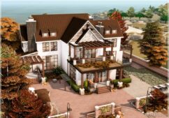 Sims 4 House Mod: Autumn Estate No CC (Image #8)