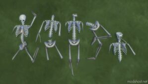 Sims 4 Object Mod: Skeletal Remains In Various States (Image #5)