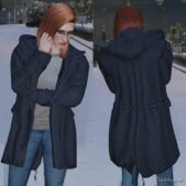 GTA 5 Player Mod: Recolored Parka | Textures | For MP Female (Image #4)